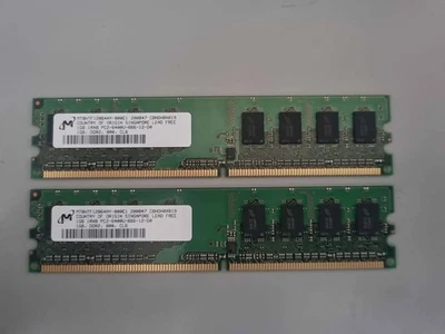 Crucial Micron 1GB Ram x2 PC DDR2 - Image 1 of 2