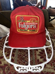 Vintage Folgers Trucker Snapback Mütze Kappe TG Sheppard's Racing Team Swingster USA - Bild 1 von 3