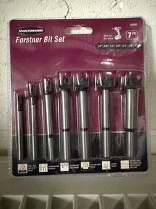Warrior 1/4 Zoll - 1 Zoll Forstnerbohrer-Set mit 3/8 Zoll Schaft 7-teilig Neu - Bild 1 von 1