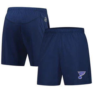 Men's Fanatics  Navy St. Louis Blues Tech Training Shorts - Picture 1 of 3