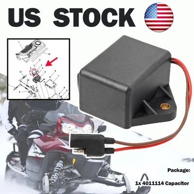 4011114 for POLARIS RMK 800 DRAGON 900 700 Exhaust Valve CDI Capacitor - Image 1 of 4