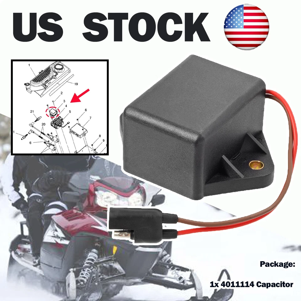 4011114 para condensador CDI válvula de escape POLARIS RMK 800 DRAGON 900 700 Foto 1 de 4