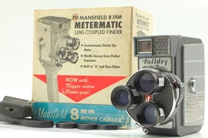 [Casi COMO NUEVO] Cámara de película vintage Mansfield Holiday Meter Matic 8 mm de JAPÓN - Imagen 1 de 12