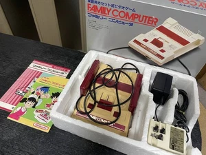 Nintendo Famicom HVC-001 Console w/ Box & Manual, Tested Working - Picture 1 of 10