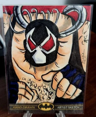 DC Comics Batman: The Legend 2012 - Bane - Sketch Card - David Mizjewski - Image 1 of 3