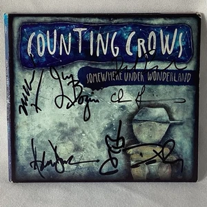 Counting Crows SomewhereUnderWonderlandCDAuthentic AutographCd By The Whole Band - Picture 1 of 2