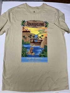 DISNEY PARKS WDW ADVENTURELAND JUNGLE CRUISE T- SHIRT SIZE SMALL EUC - Picture 1 of 5