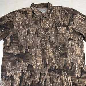 Ocean + Coast X Realtree Angelshirt READ Tree Bark Camo Herren 2XL Kurzarm - Bild 1 von 24