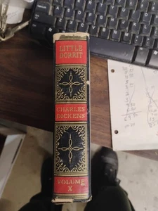 CHARLES DICKENS, VOL X Little Dorrit Hard cover CLEARTYPE Edition, Vintage. - Imagen 1 de 9