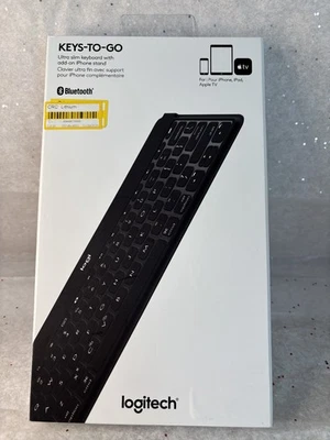Logitech Keys-To-Go Ultra Portable Keyboard for iPad - Black - Image 1 of 4