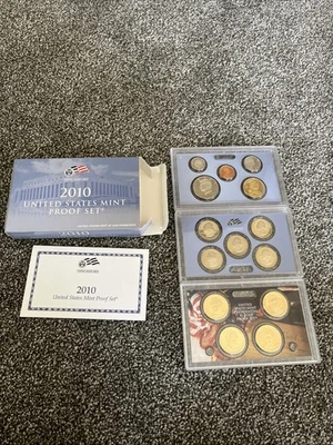 United States Mint 2010 Proof Set COA - Image 1 of 4