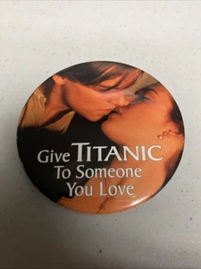 Titanic DVD Promo Film Pinback Button - Bild 1 von 2