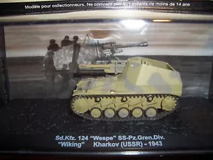 BLN12 ALEMÁN SD.KFZ.124 WESPE 1:72 NUEVA PISTOLA TANQUE IXO - Imagen 1 de 1