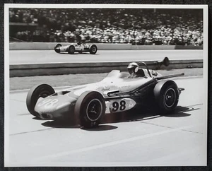 1963 Parnelli Jones Indianapolis Indy 500 Official IMS IndyCar 8x10 Photograph - Picture 1 of 2