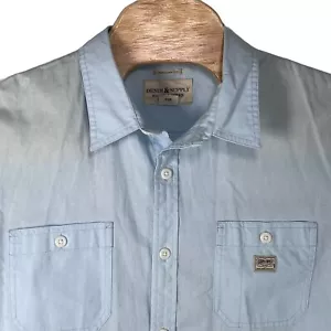 Camisa Denim & Supply Ralph Lauren Calce Regular Hombre XXL Algodón Azul Claro - Imagen 1 de 5