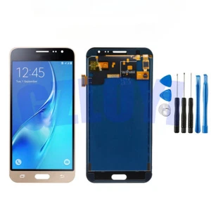 Schermo LCD per Samsung Galaxy J3 2016 J320M J320P Digitalizzatore Sostituzione Oro - Foto 1 di 8