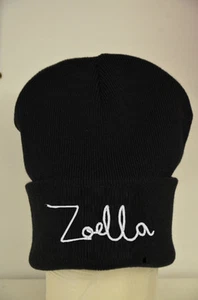 Zoella youtube blogger Beanie Lots Of Colours - Cotton Custom Hat Gift - Picture 1 of 2