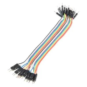 Jumper Wires - 20 x 6" Male-Male (pack of 40) - Picture 1 of 1