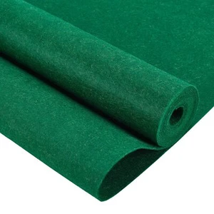 10FT 15.75 Inch Wide Green Felt Fabric Sheet Nonwoven Felt Roll Padding Felt ... - Picture 1 of 7