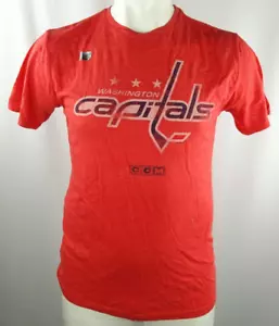 Washington Capitals NHL CCM Men's Short Sleeve T-Shirt - Picture 1 of 16