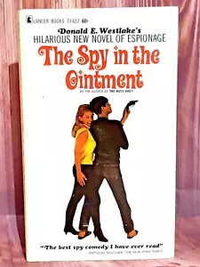 The Spy in the Ointment by Donald Westlake Vintage 1967 Paperback 73-657 Humor - Imagen 1 de 10