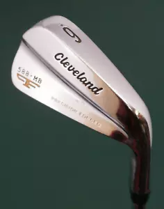 Cleveland 588 MB Precision Forged 6 Iron Stiff Steel Shaft Lamkin Grip - Picture 1 of 5