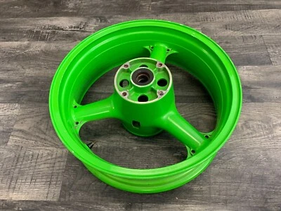 Llanta trasera verde #52 Kawasaki 1998-2002 ZX6R ZX6G ZX6J Ninja OEM Foto 1 de 4