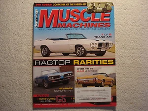 Muscle Machines 2013 July 69 Trans Am Oldsmobile 4-4-2 W-30 Coronet R/T Dodge - Picture 1 of 1