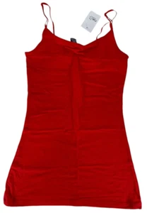 Rue 21 Cami Tank Top Junior's Size Medium Adjustable Strap Red - Picture 1 of 3