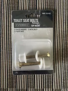 Everbilt Top Mount Toilet Seat Bolts - 2 Pack - Picture 1 of 2