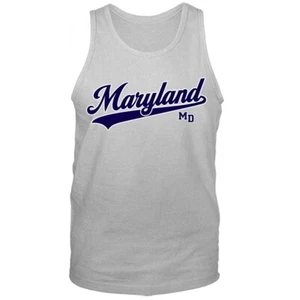 Camiseta sin mangas con gráfico Swoosh MD del estado de Maryland - Imagen 1 de 8