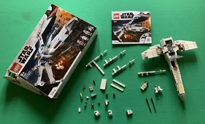 LEGO STAR WARS 75301 LUKE SKYWALKER'S X-WING FIGHTER + MANUAL + CAJA - INCOMPLETO - Imagen 1 de 6