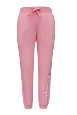 Pantalones de chándal Champion para niñas jóvenes Heritage polar rosa caramelo talla grande ZP-2639 Foto 1 de 2