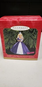 HALLMARK KEEPSAKE BARBIE AS THE MILLENNIUM PRINCESS ORNAMENT!!! NOS NIB 04019 - Picture 1 of 7
