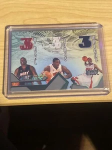 SHAQUILLE ONEAL JONES WRIGHT 2004 2005 TOPPS LUXRY BOX  3 POINT PLAY JERSEY /450 - Picture 1 of 3