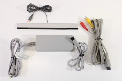 Official Nintendo Wii AC Adapter AV Cord Sensor Bar OEM Discolored Japan Import - Image 1 of 4