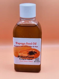 Olio di semi di papaia NatureCares per pelle e capelli enzima esfoliante rapido bagliore giovanile - Foto 1 di 12