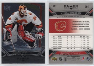 2006-07 Upper Deck Black Diamond Miikka Kiprusoff #129