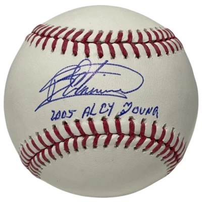 Bartolo Colon Signed ROMLB Baseball w/ 2005 AL CY Beckett Witness BAS COA - Image 1 of 2