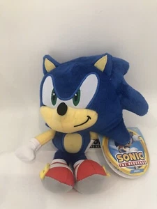 Jakks Pacific Sonic The Hedgehog 30th Anniversary Sonic 8 Inch Plush Figure NEW - Picture 1 of 3