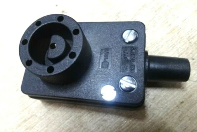 Bulgin PX0956/S  6A 8 way inline socket solder & screw cable mount P956/S  - Image 1 of 4