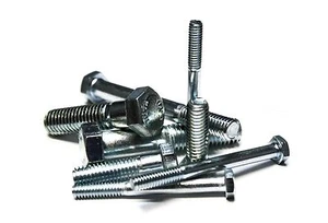 (250) 3/8""x2"" tornillo/perno hexagonal (zinc) -Grado 2 -Parcialmente roscado- - Imagen 1 de 1