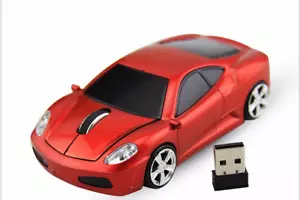 USB 2.4Ghz Car Wireless Optical Mouse Cordless Gaming Mice for PC Laptop MAC Gif - Picture 1 of 168