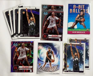 Tarjeta de novato Topps Ace Bailey RC 2025-26 UTAH JAZZ - Imagen 1 de 2