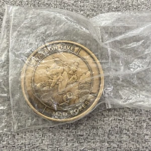 USN Patron Five MAD FOX CPO Chief's Mess Squadon Military Challenge Coin - Picture 1 of 3