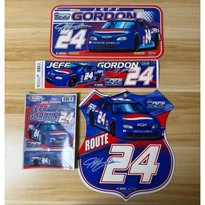 Jeff Gordon 24 Pepsi Racing Route 66 Blechschild Nummernschild Magnete Lot NASCAR - Bild 1 von 5