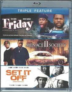Friday & Menace II Society & Set It Off (Blu-ray) Various (US IMPORT) - Picture 1 of 2