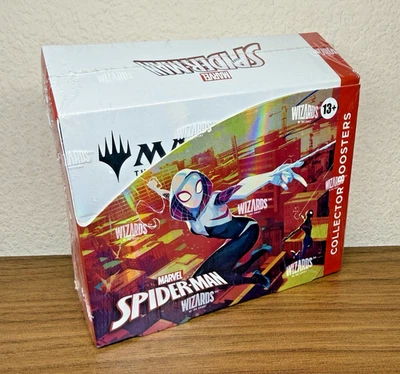 Marvel's Spider-Man Collector Booster Box - MTG Sealed - 12 Packs - NEW - Image 1 of 4