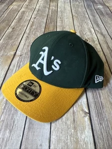 New Era MLB Oakland A's 9FORTY Adjustable Strap Hat Cap One Size - Green -NEW - Picture 1 of 3