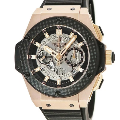 HUBLOT King Power Unico 701.OQ.0180.RX Black Case Size 48mm Used Watch #81019 - Image 1 of 4